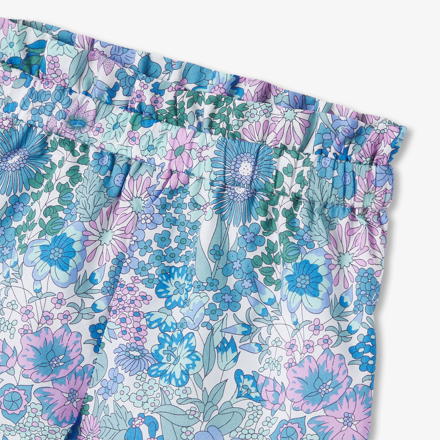 Baby girl shorts in Liberty fabric