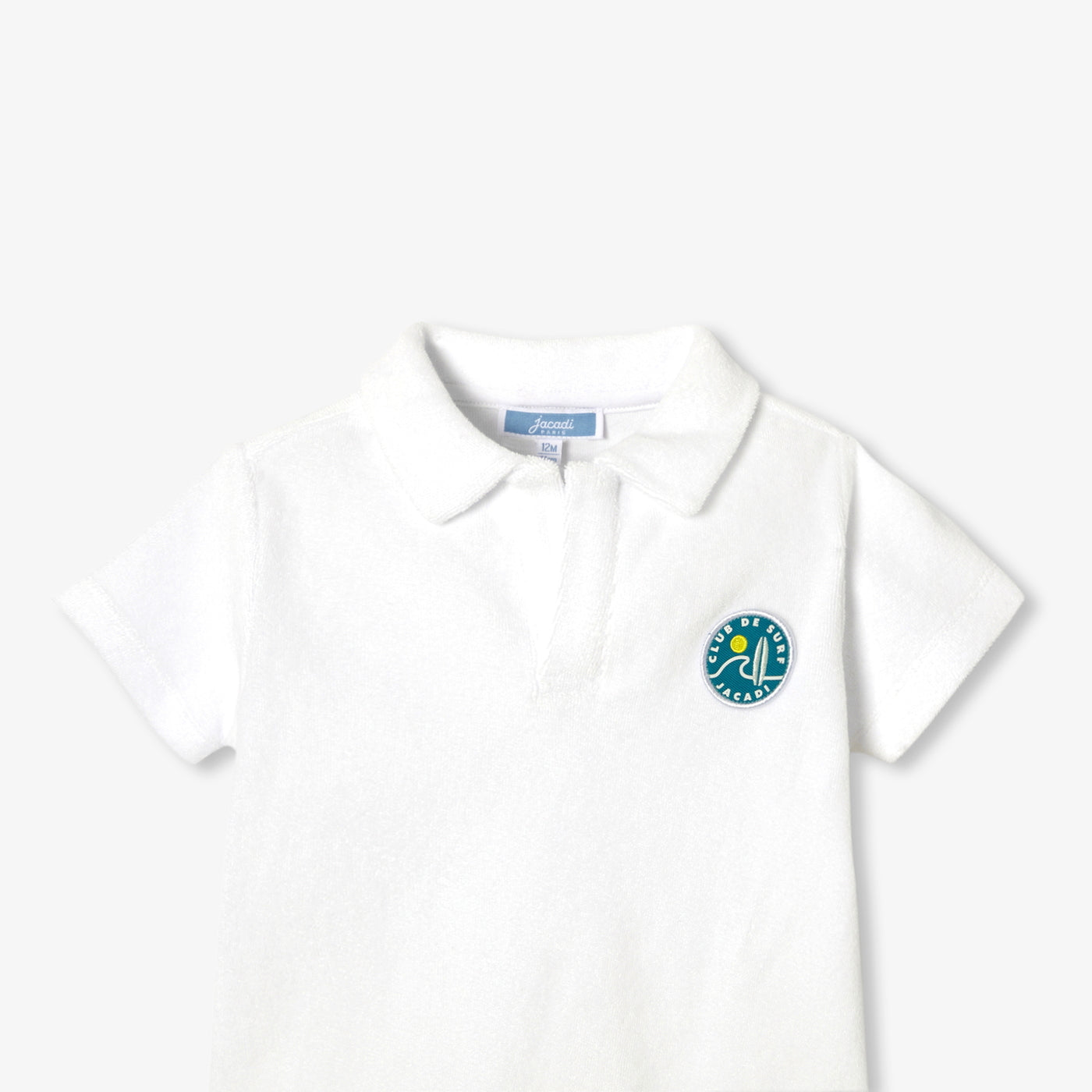 Baby boy terry cotton shorts set