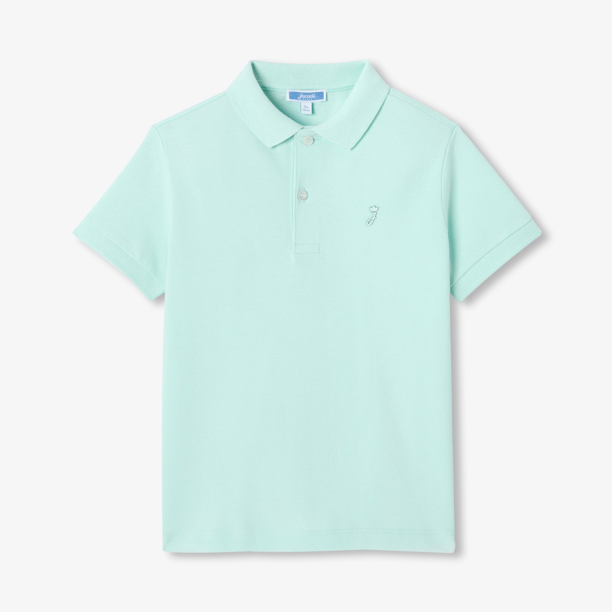 Child cotton polo shirt