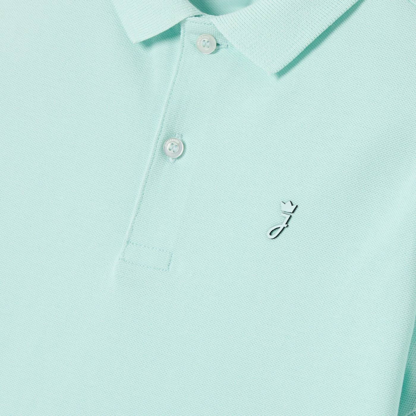 Child cotton polo shirt