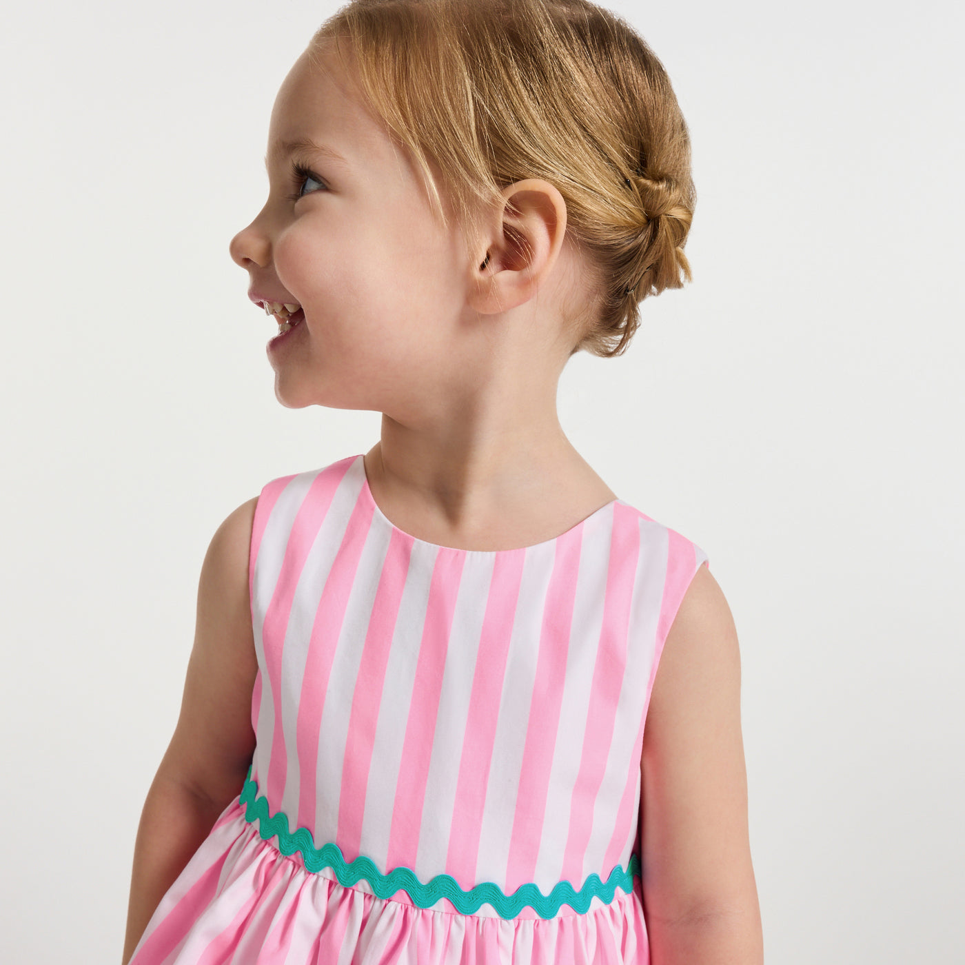 Baby girl striped cotton dress
