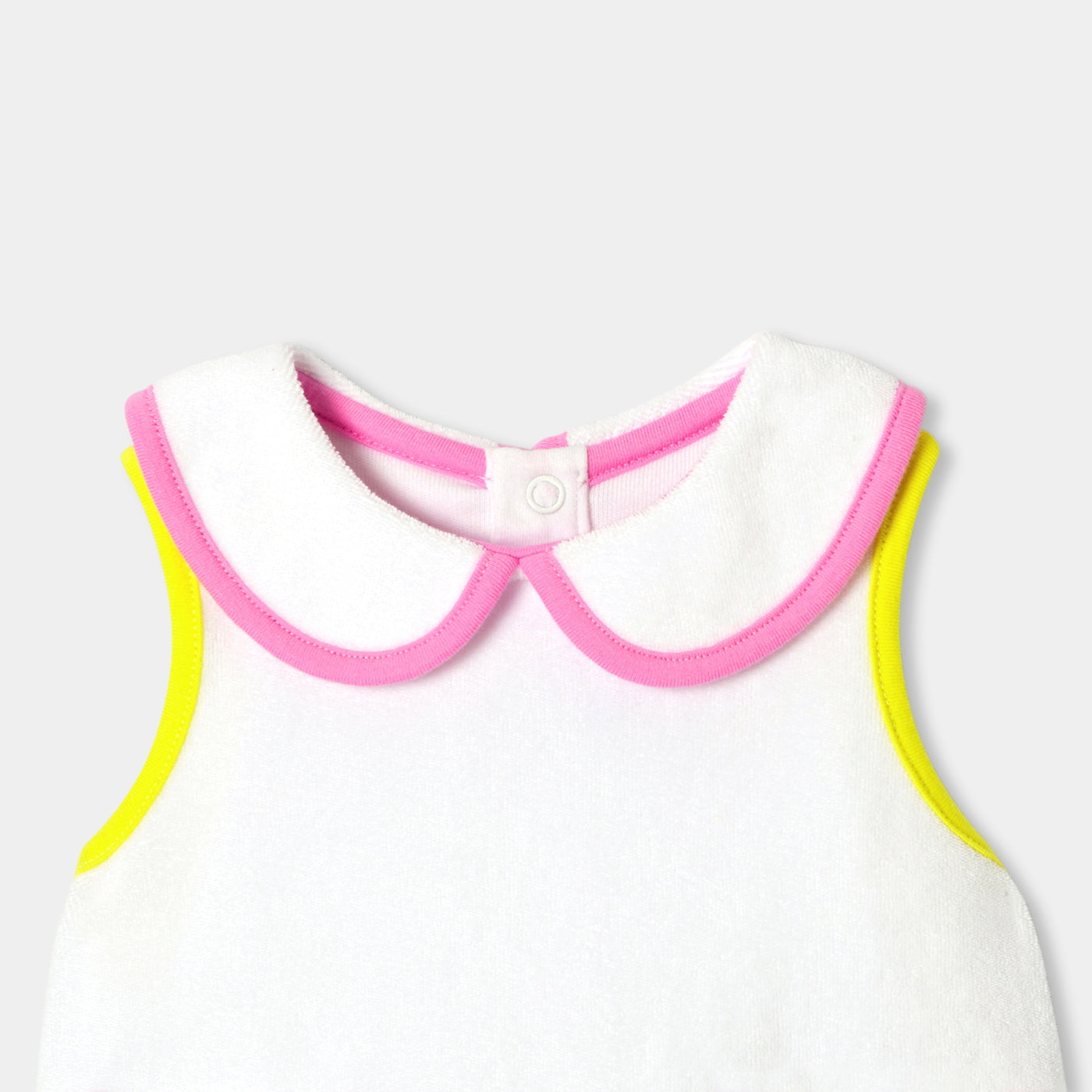Baby girl terry cloth shorts set
