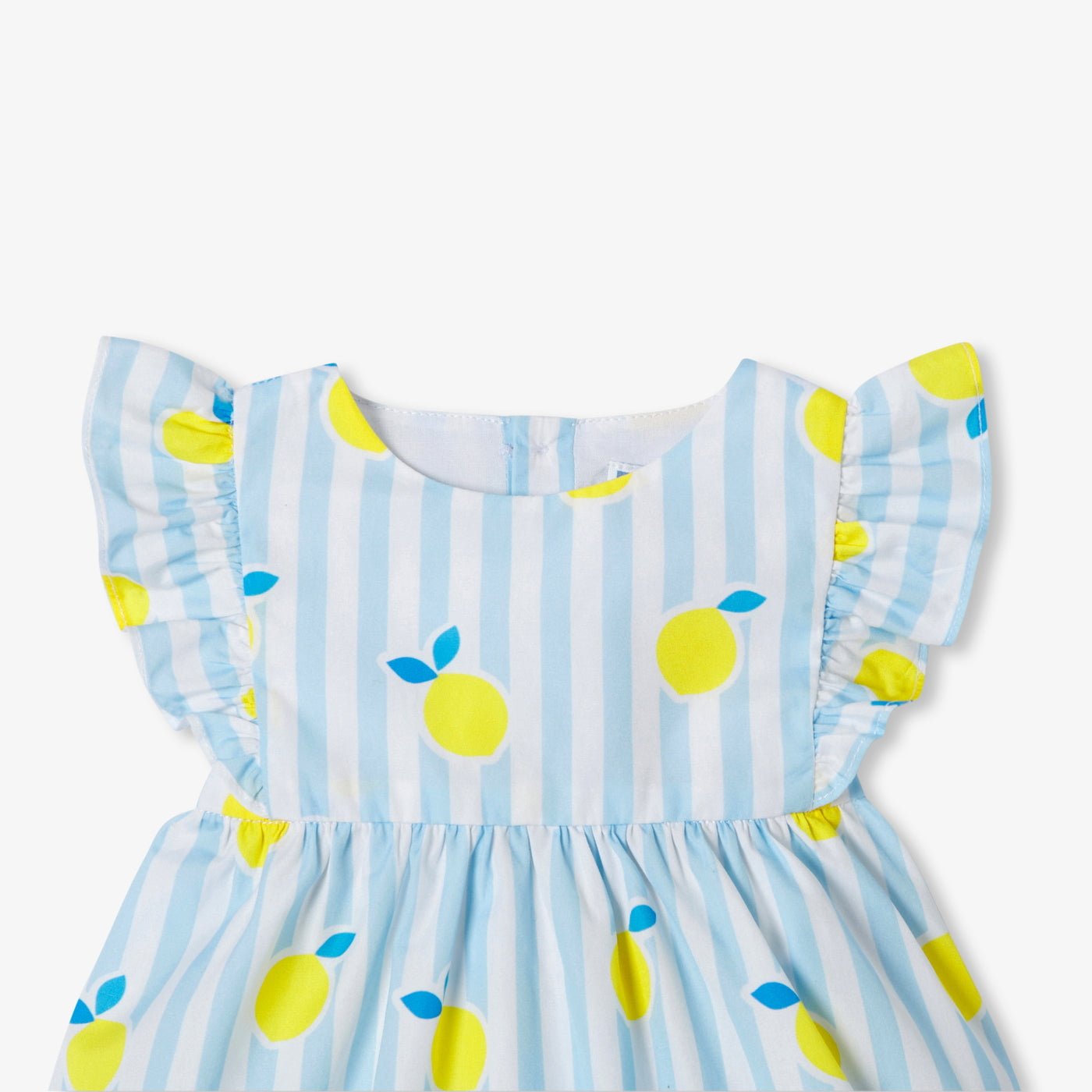 Baby girl dress in cotton poplin