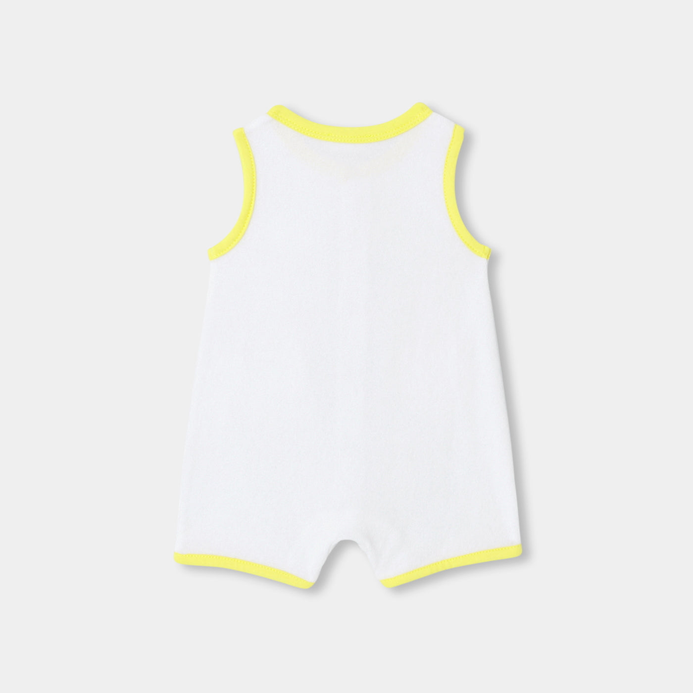 Baby boy French terry romper