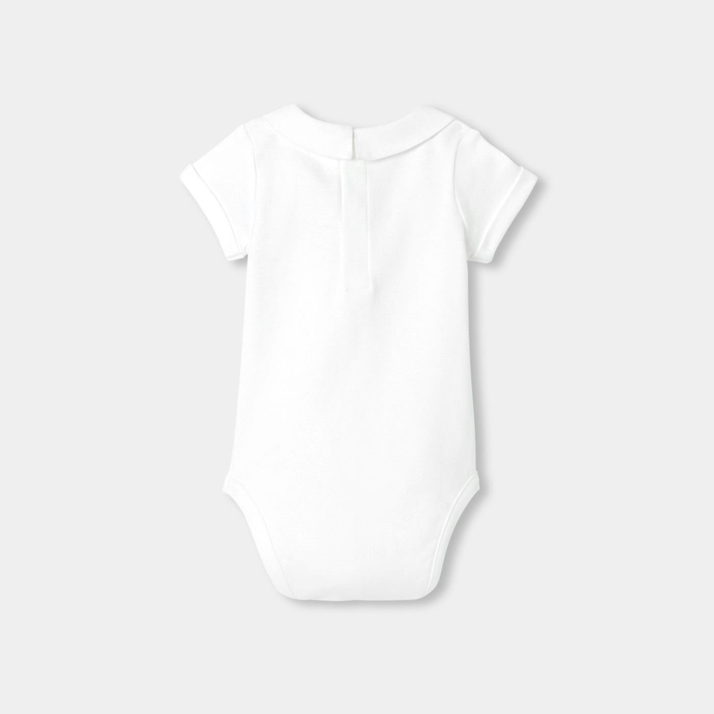 Baby boy interlock cotton bodysuit