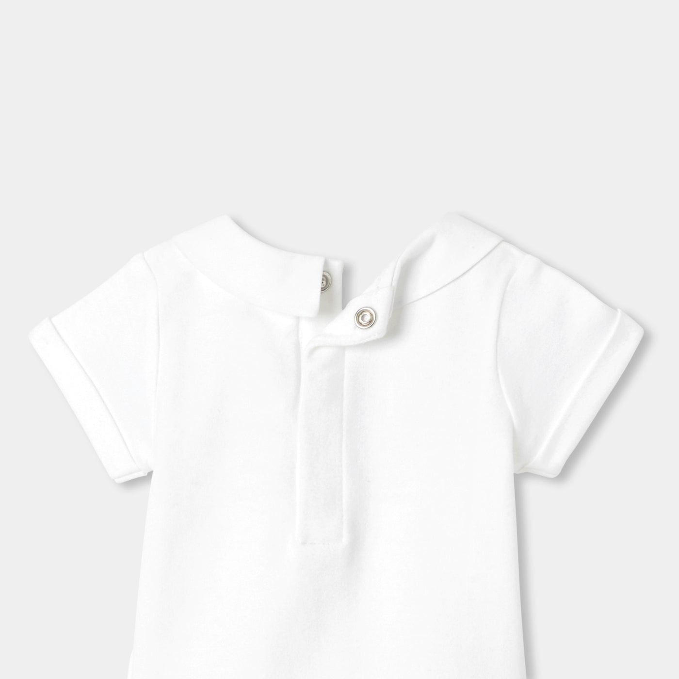 Baby boy interlock cotton bodysuit