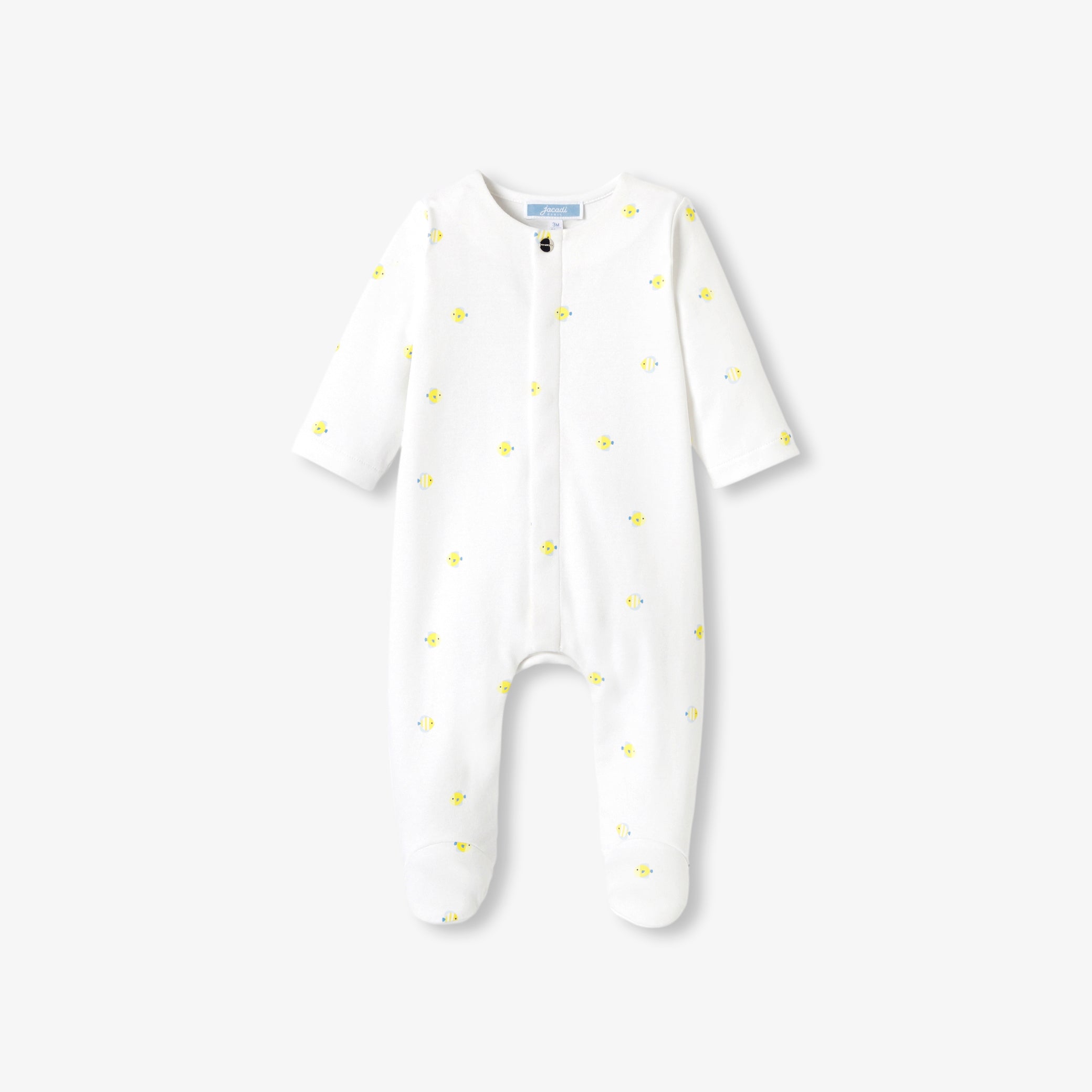 Baby pyjamas in interlock cotton