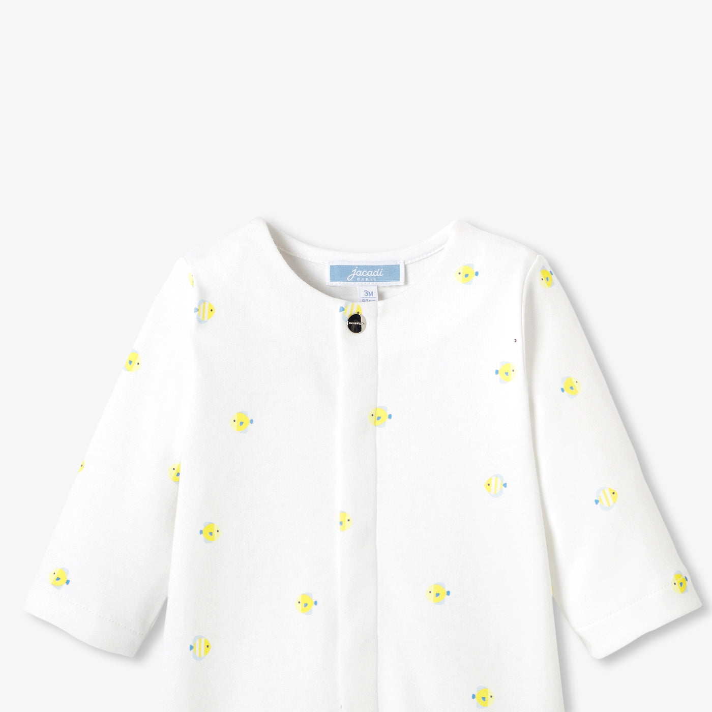 Baby pyjamas in interlock cotton