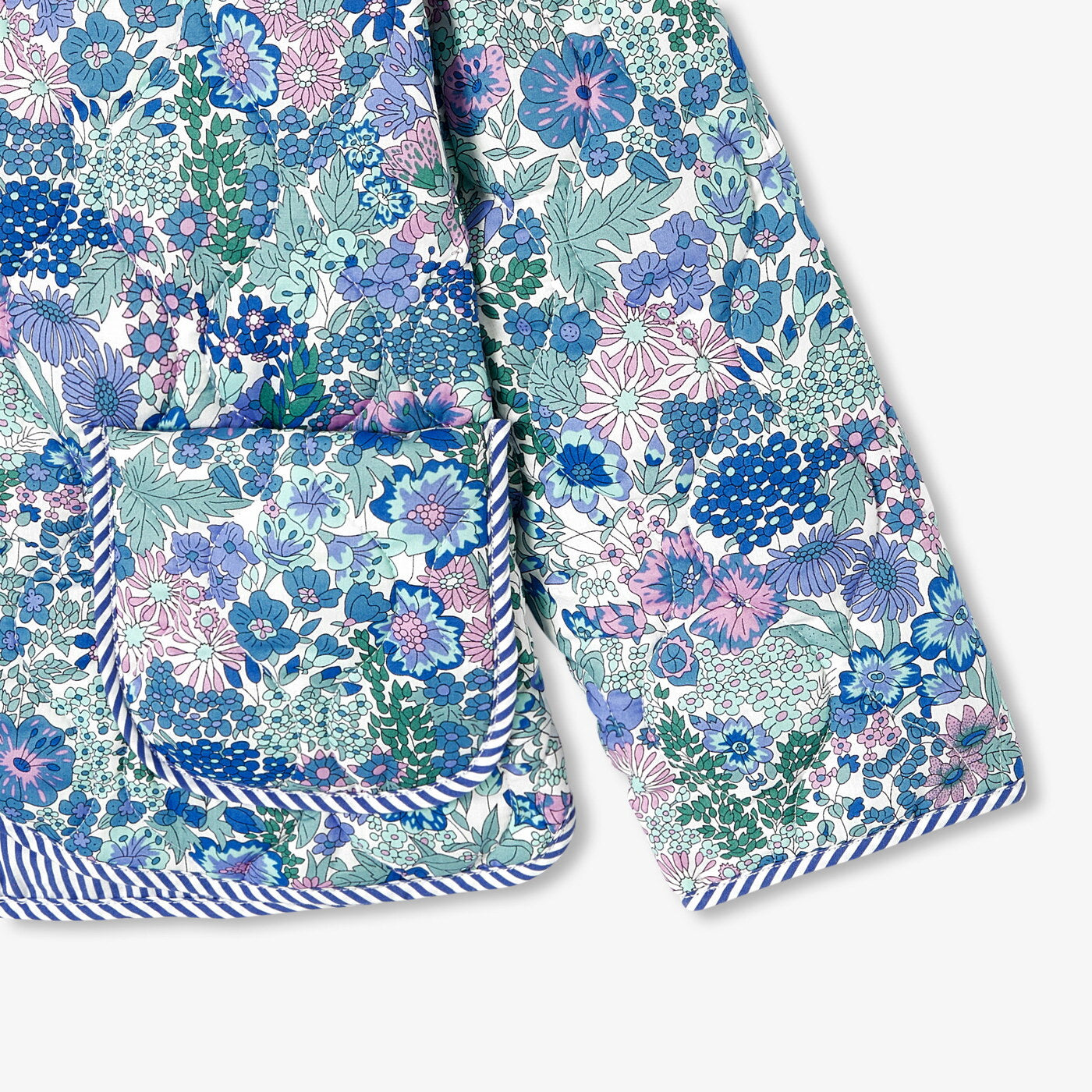 Girl Liberty fabric quilted jacket