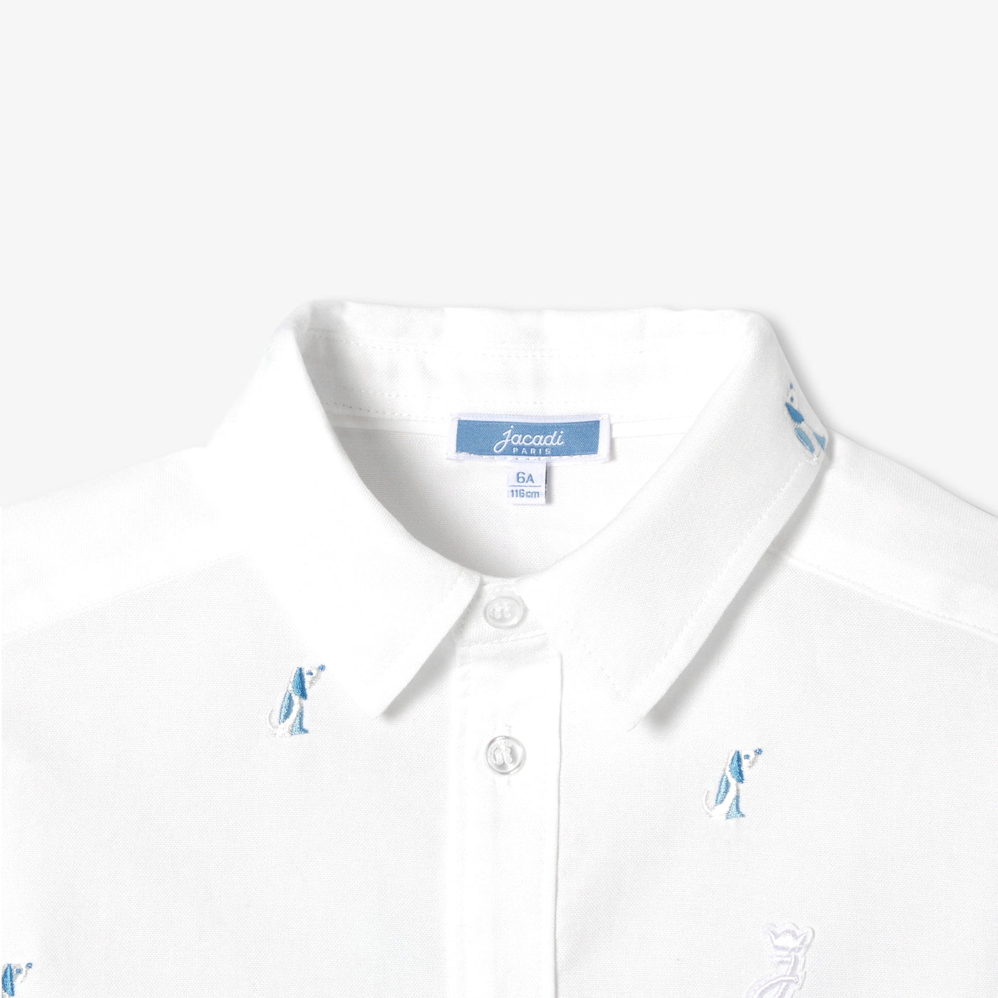 Boy printed Oxford shirt