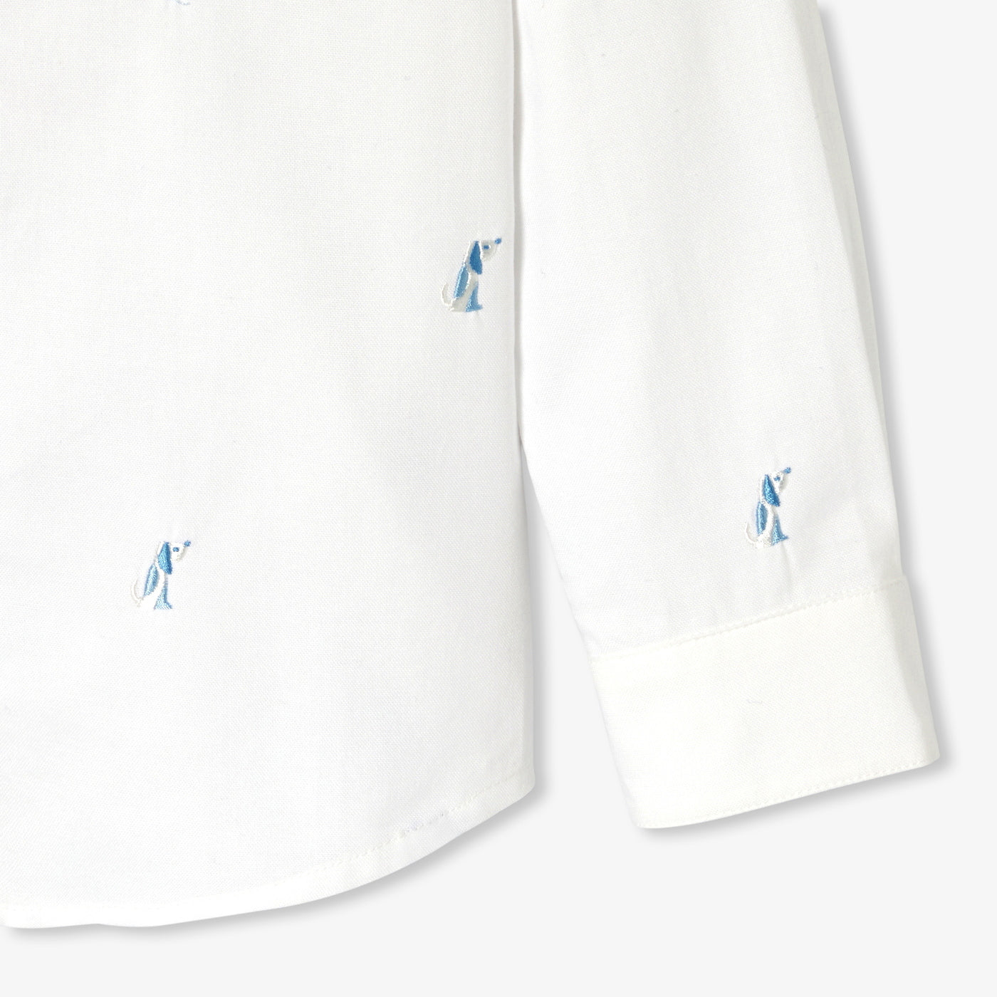 Boy printed Oxford shirt