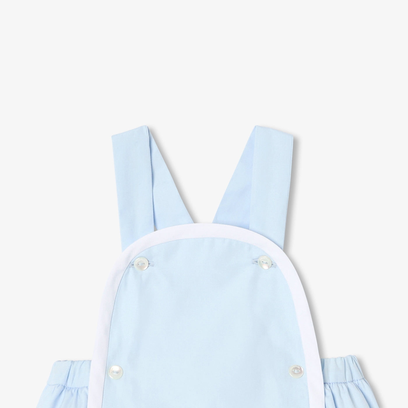 Baby poplin romper