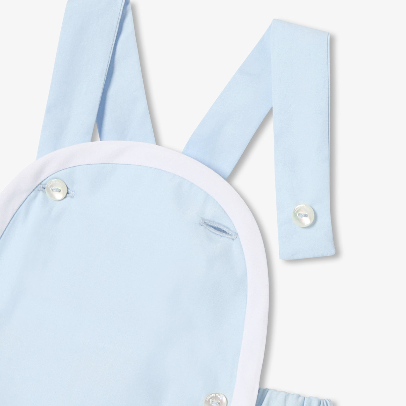 Baby poplin romper