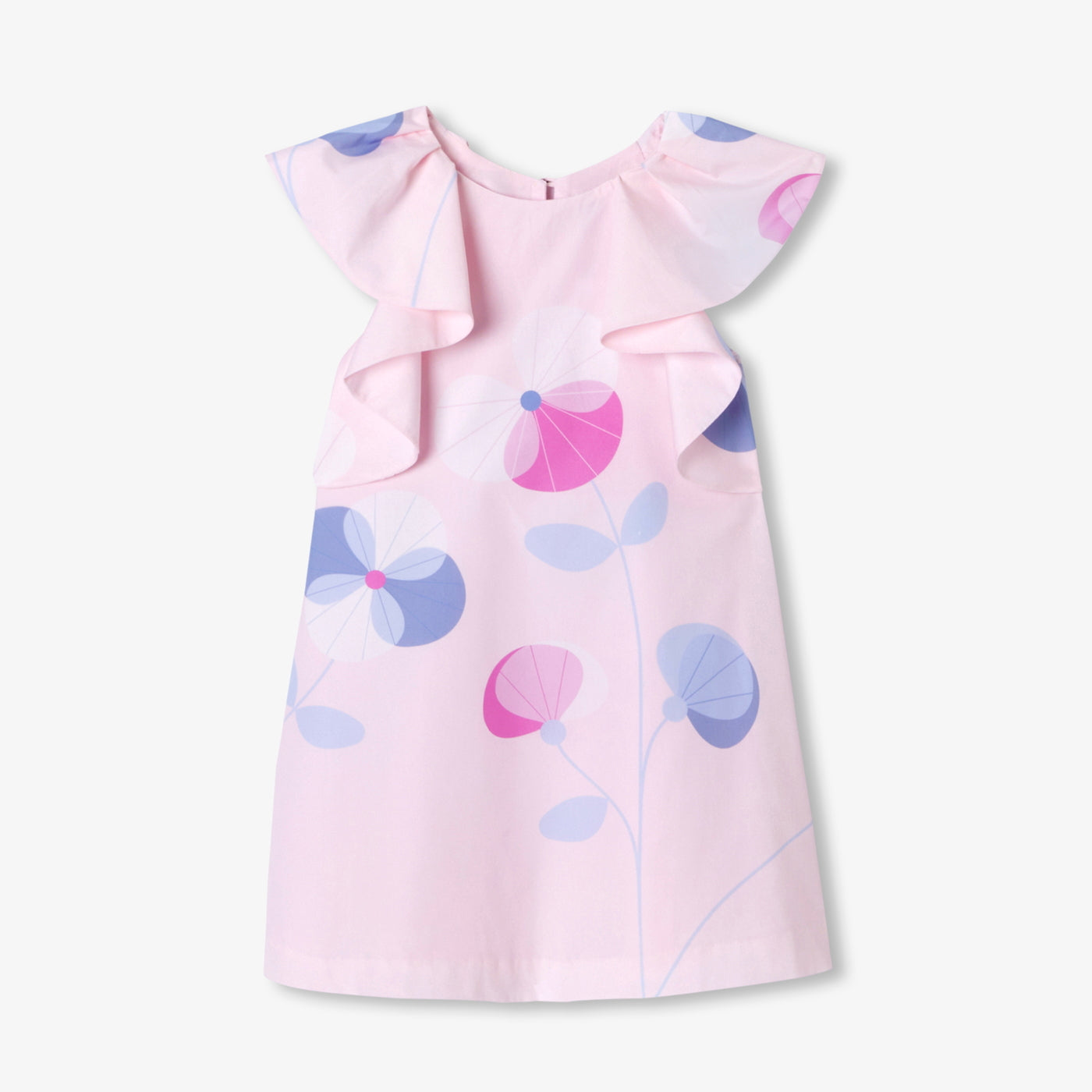 Girl poplin dress