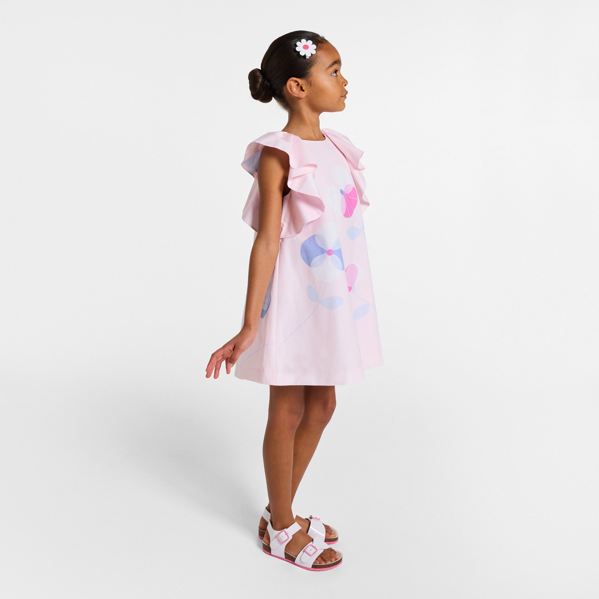 Girl poplin dress