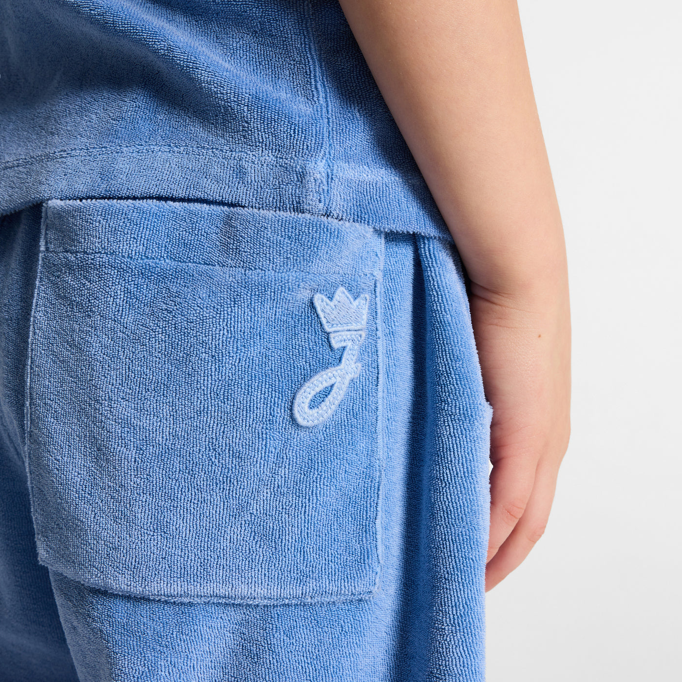 Boy terry cloth Bermuda shorts