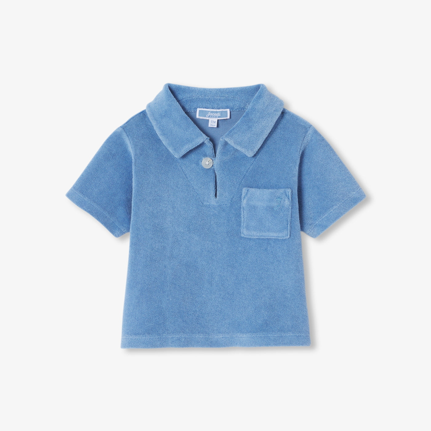 Baby boy terry polo shirt
