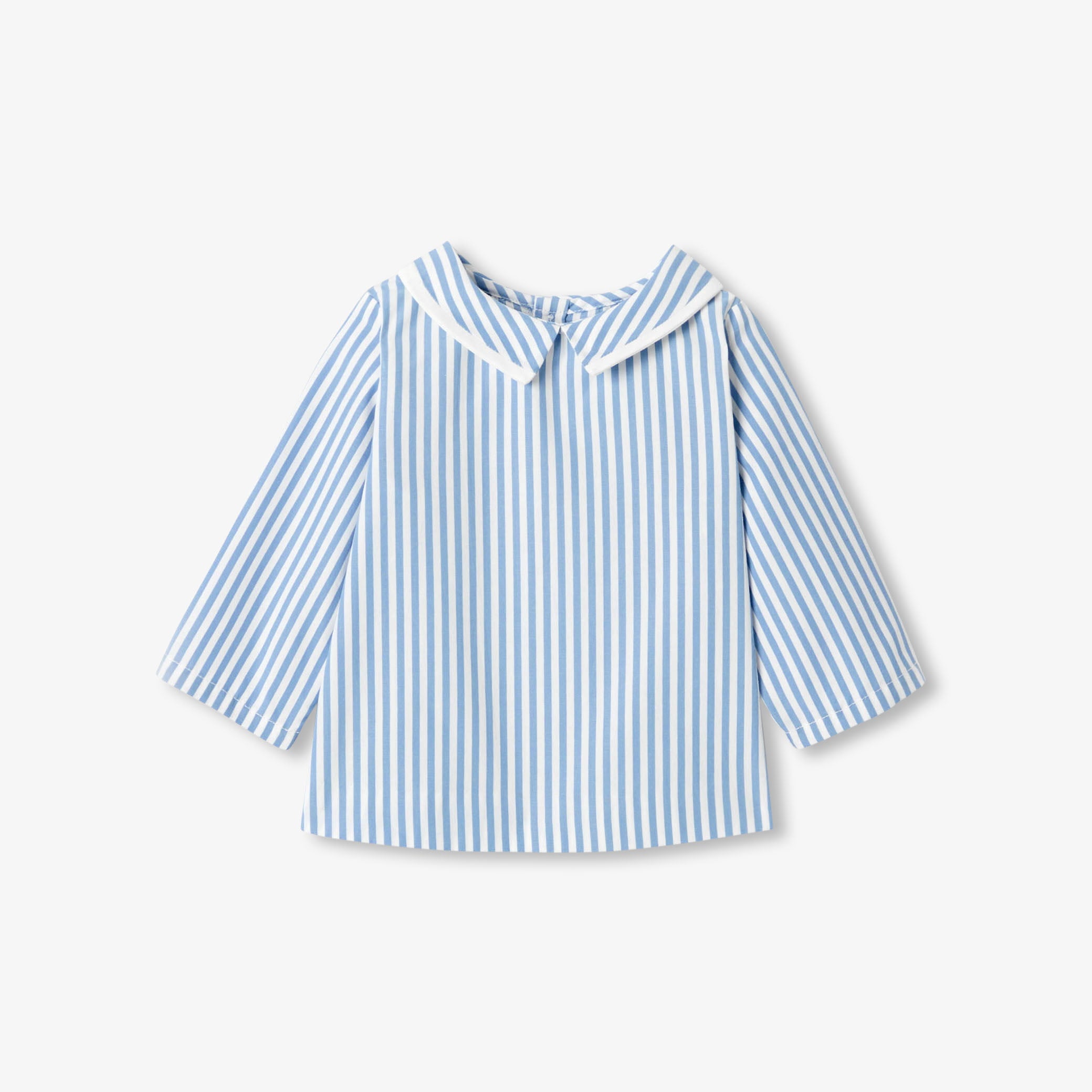 Baby boy cotton poplin shirt