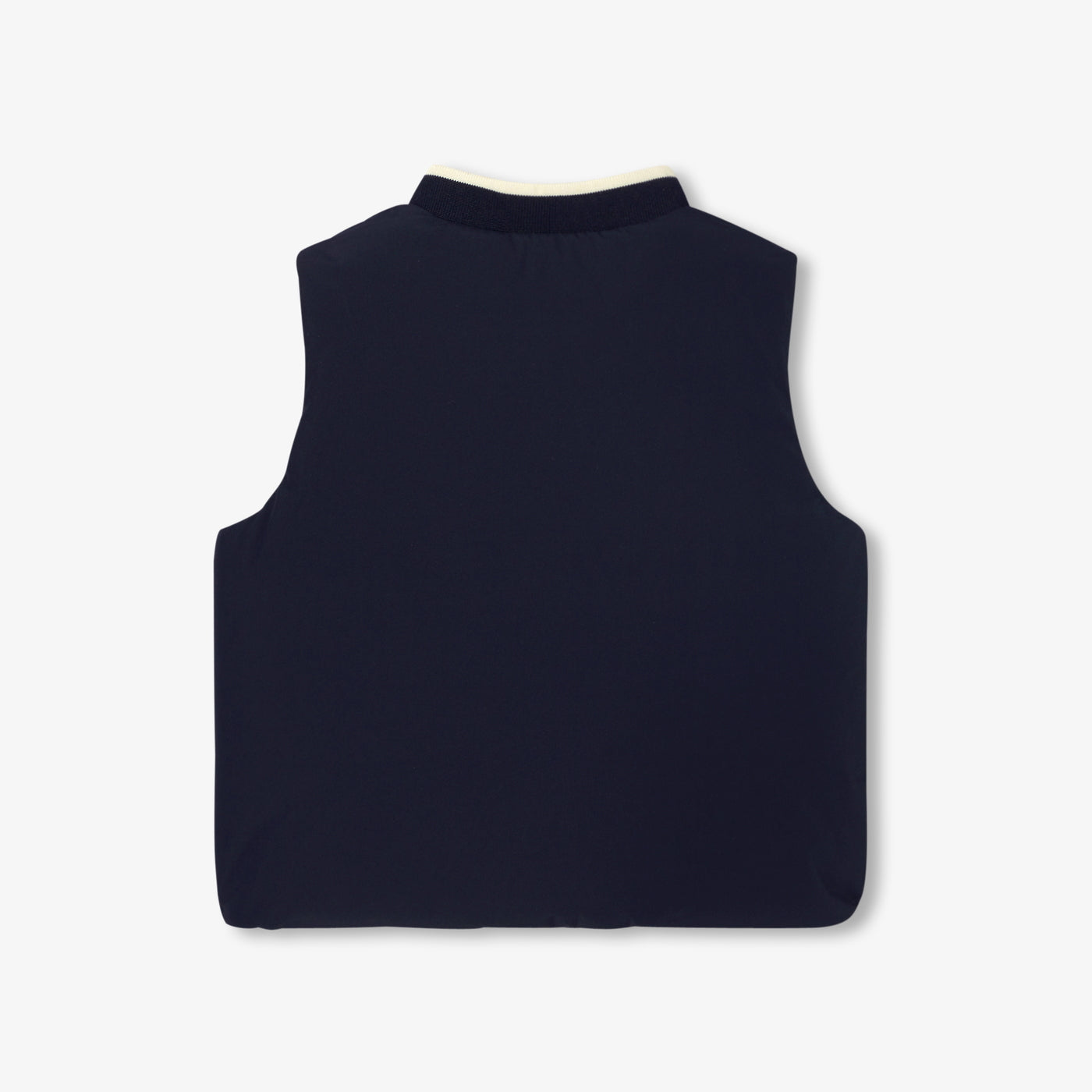 Baby boy reversible sleeveless padded jacket