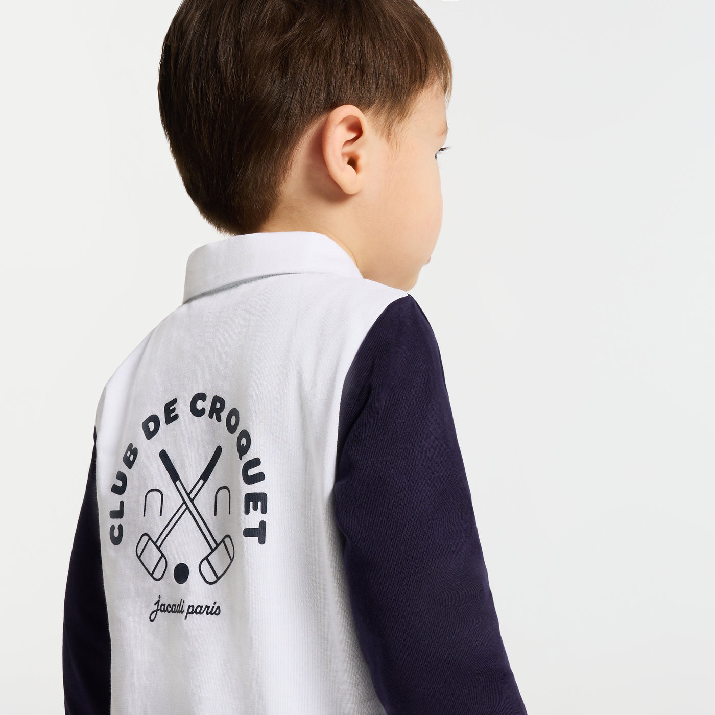 Baby boy cotton jersey rugby shirt