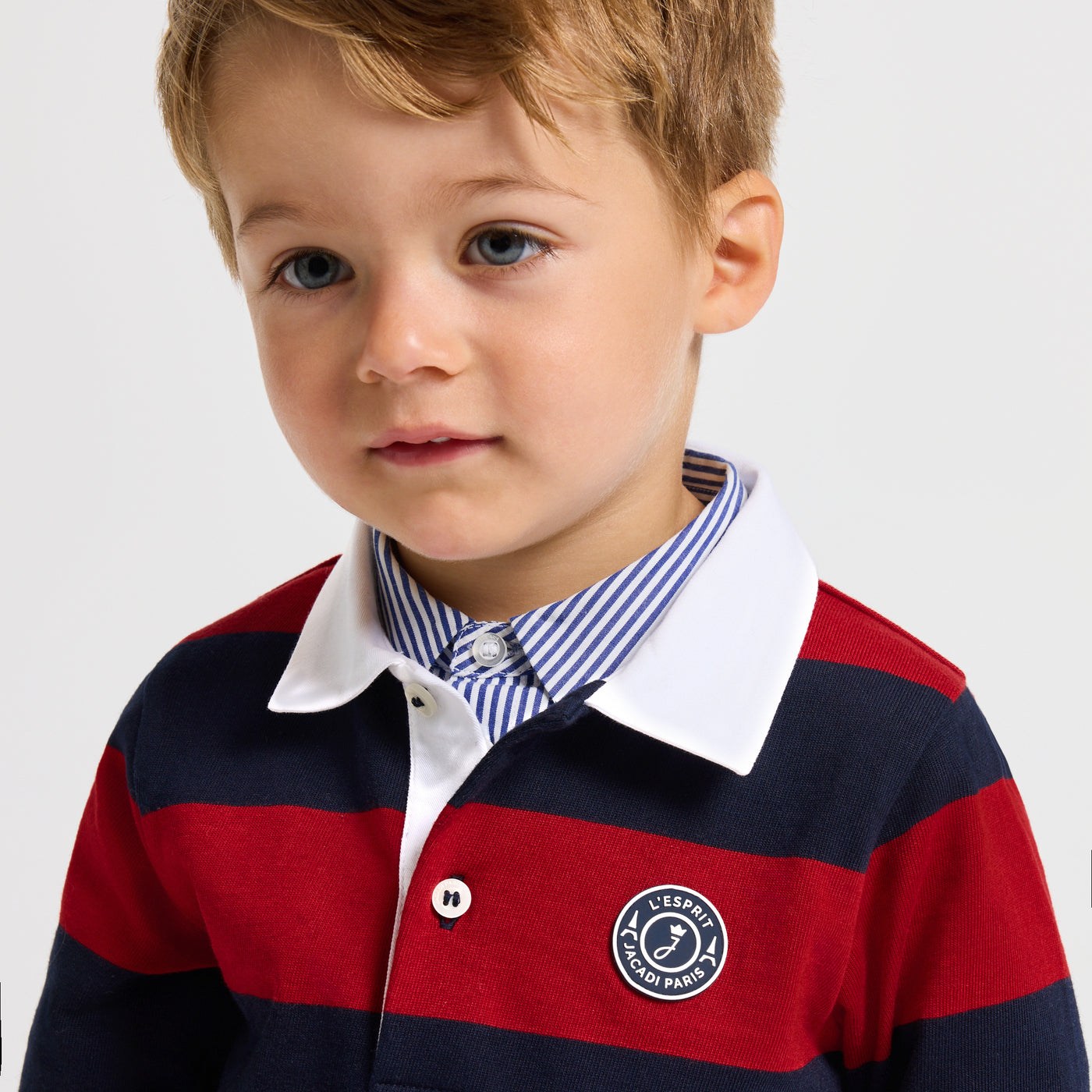 Polo bébé garçon manches longues