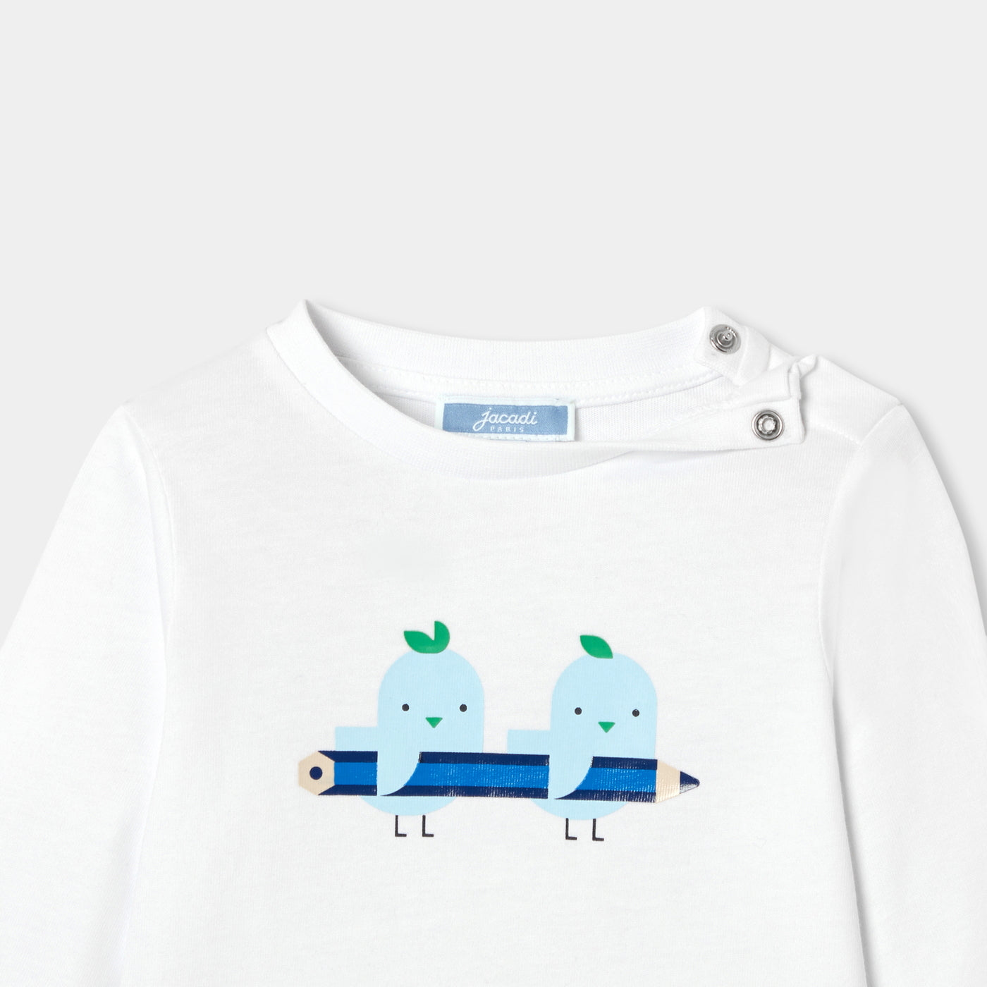 Baby boy cotton long-sleeved T-shirt