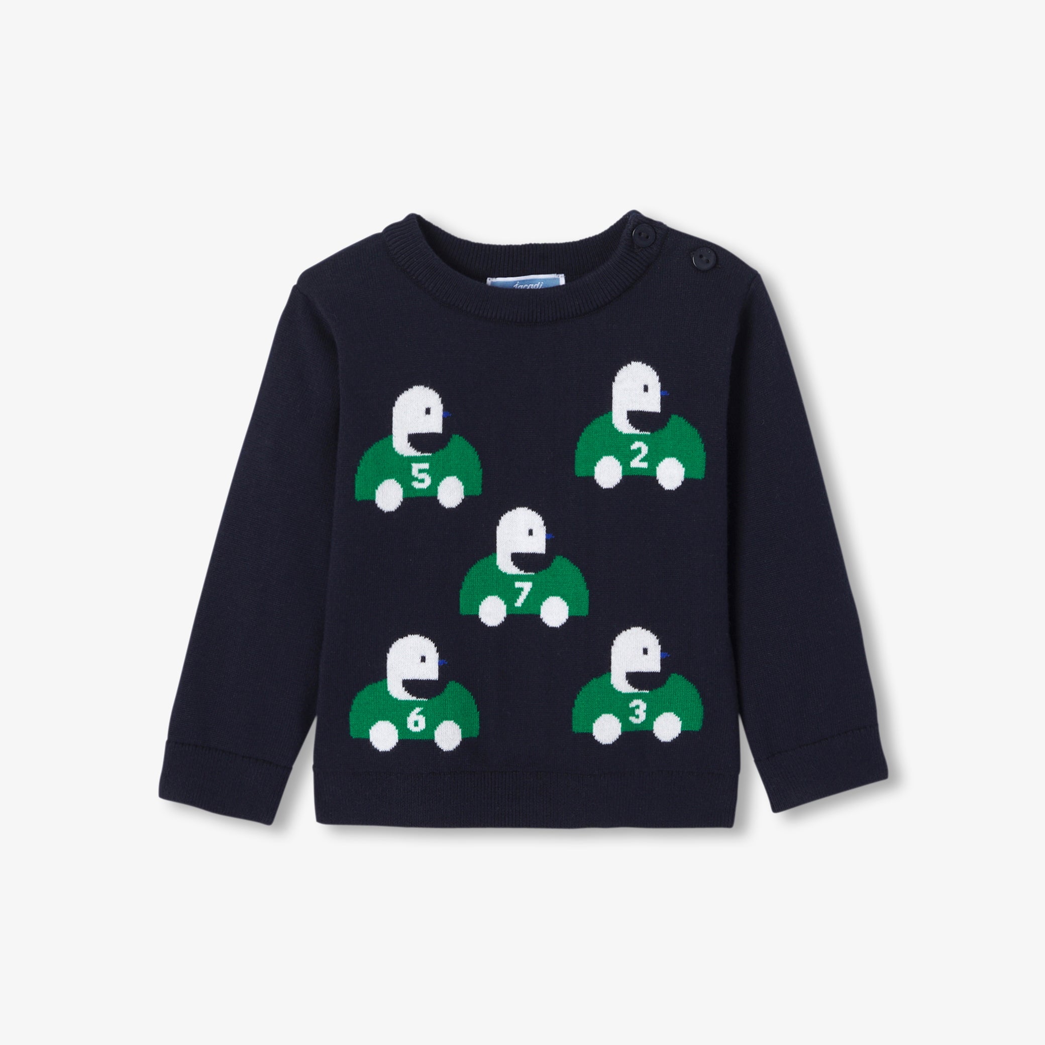 Baby boy cotton jumper
