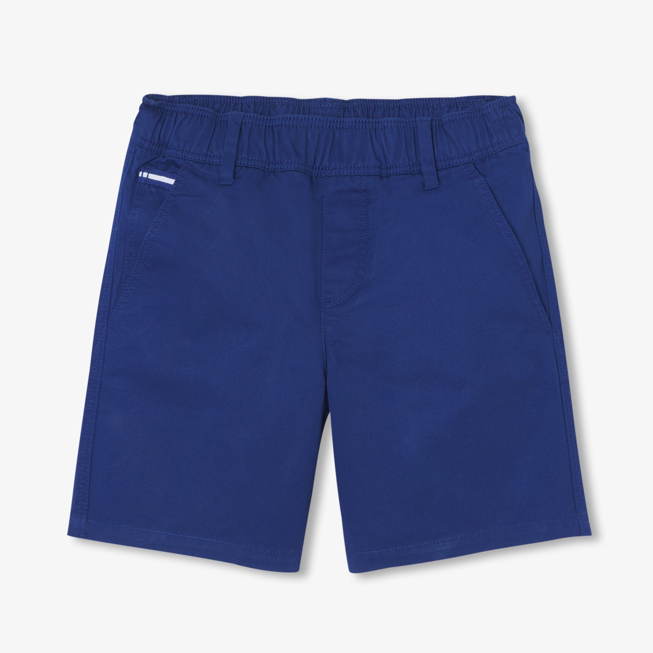 Boy cotton twill Bermuda shorts