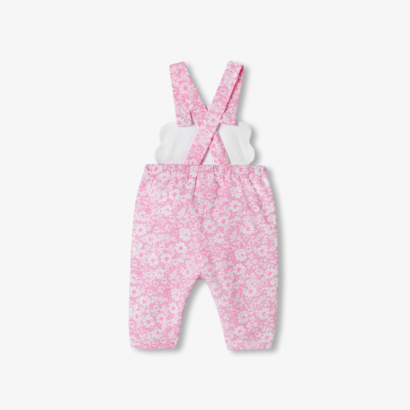 Baby girl Liberty fabric overalls