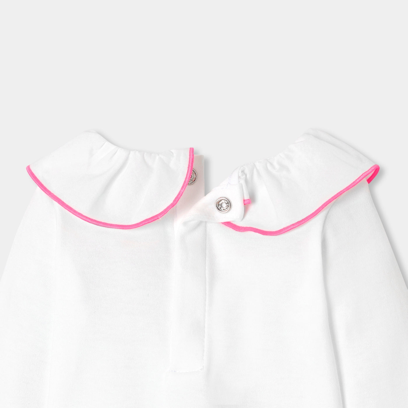 Baby girl long-sleeved cotton bodysuit