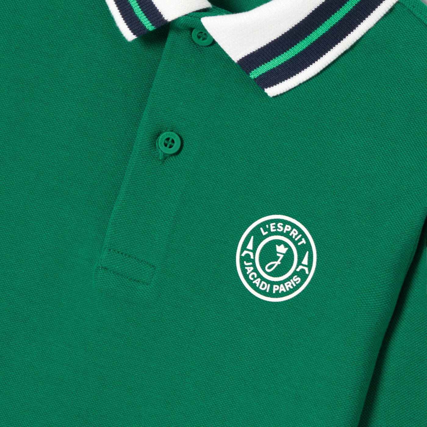 Boy cotton piqué polo shirt