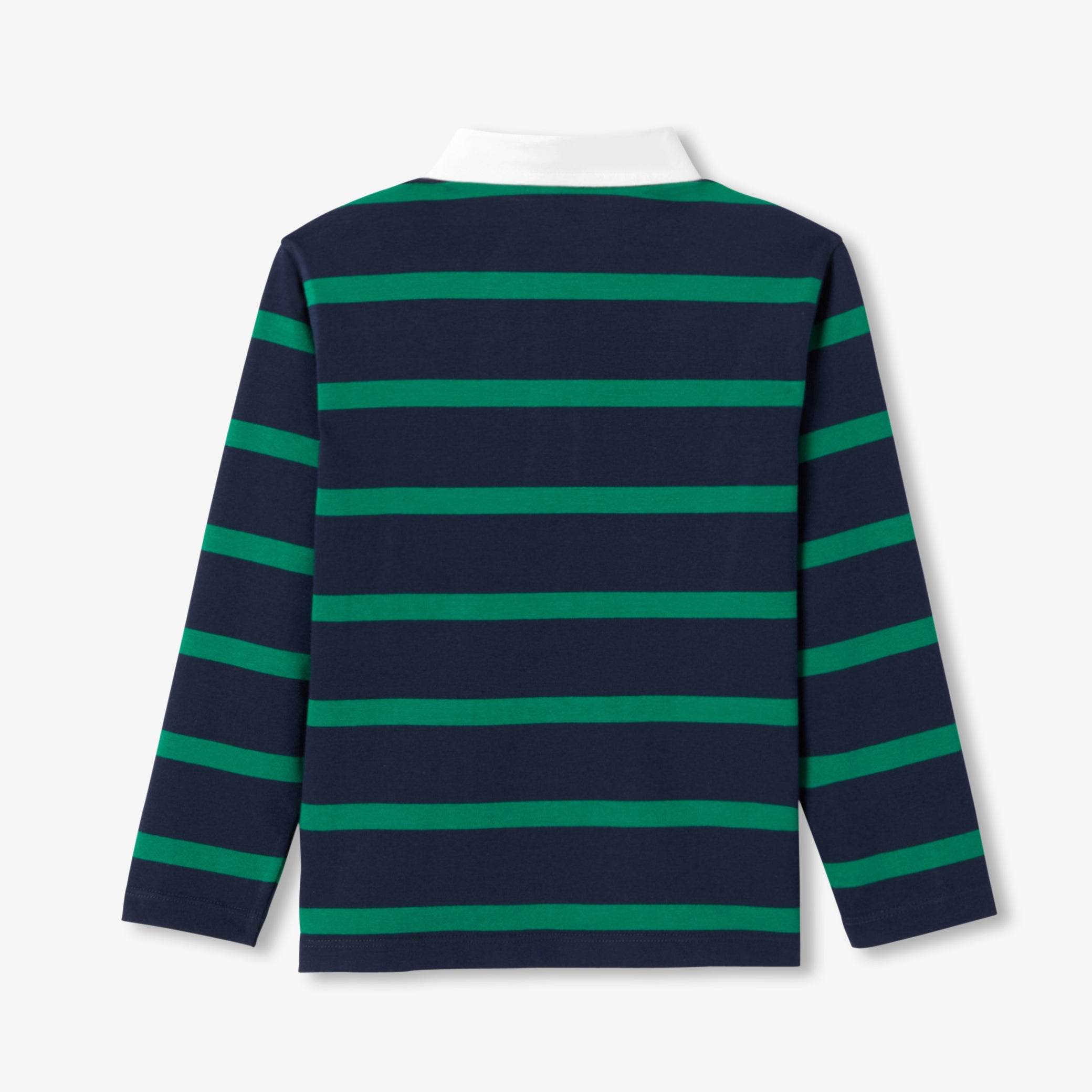 Polo rugby enfant en jersey épais