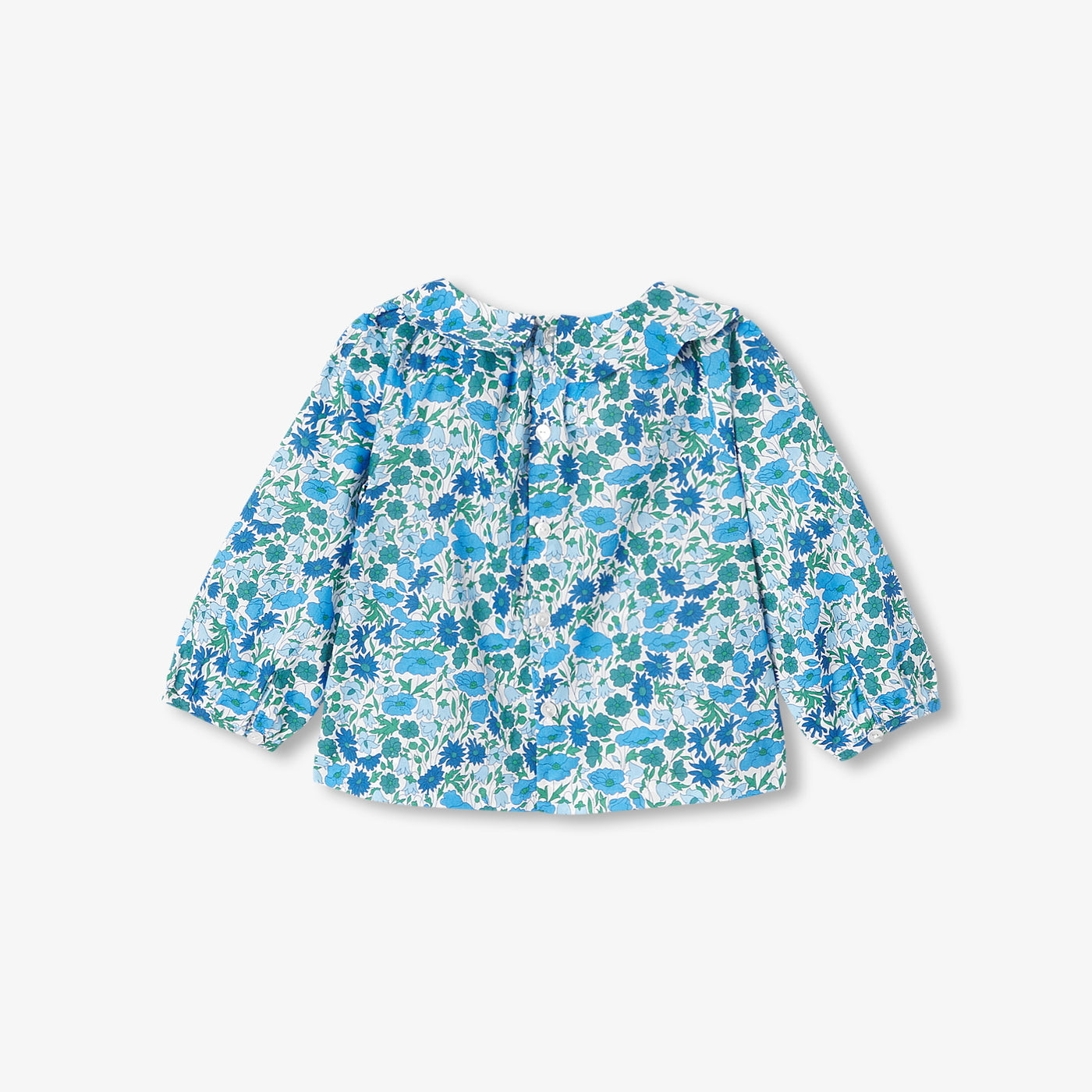 Baby girl blouse in Liberty fabric