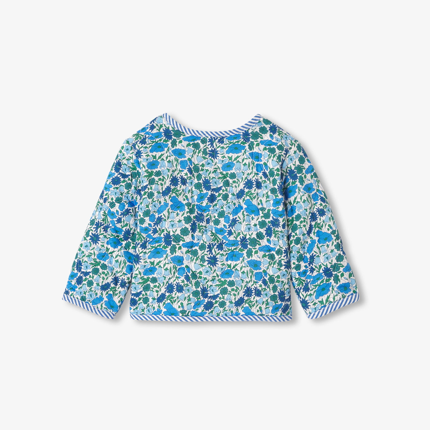 Baby girl jacket in Liberty fabric