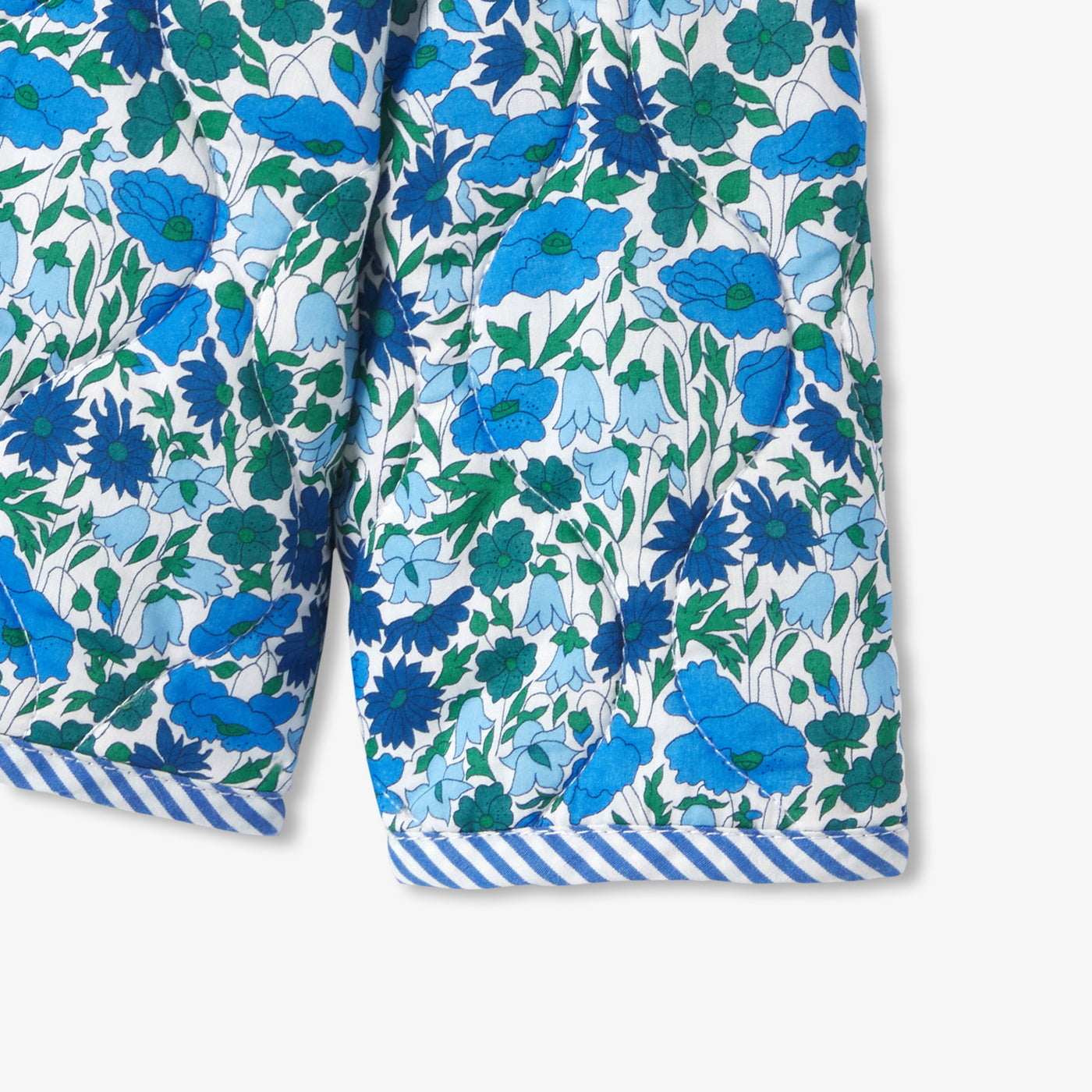 Baby girl jacket in Liberty fabric