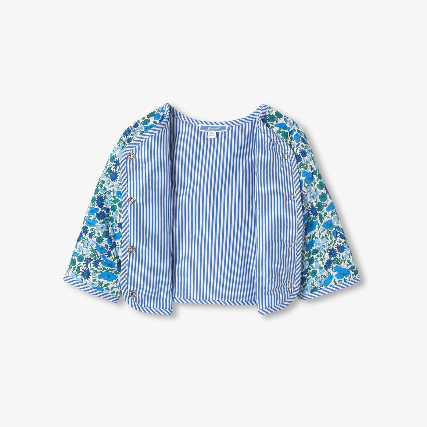 Baby girl jacket in Liberty fabric