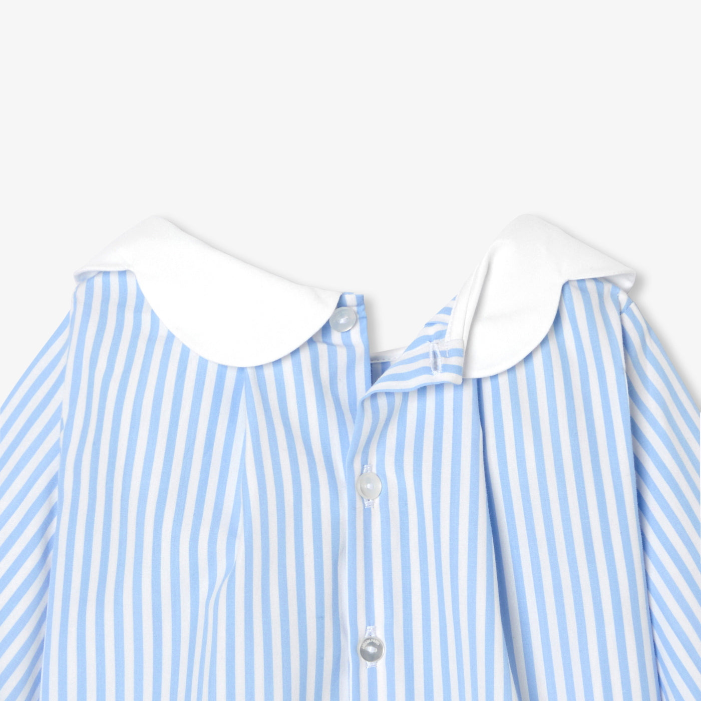 Baby girl striped poplin blouse