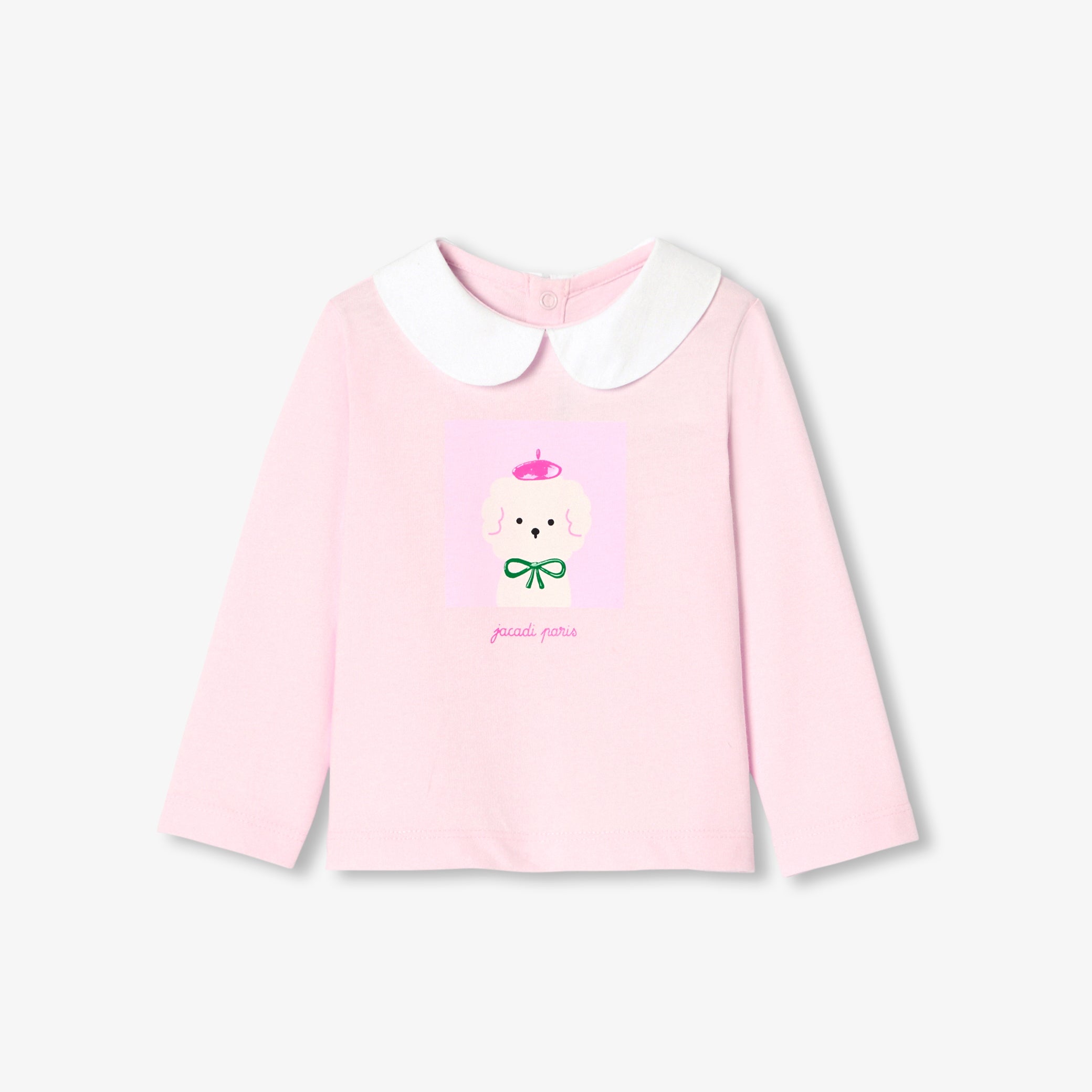 Baby girl long-sleeved tee