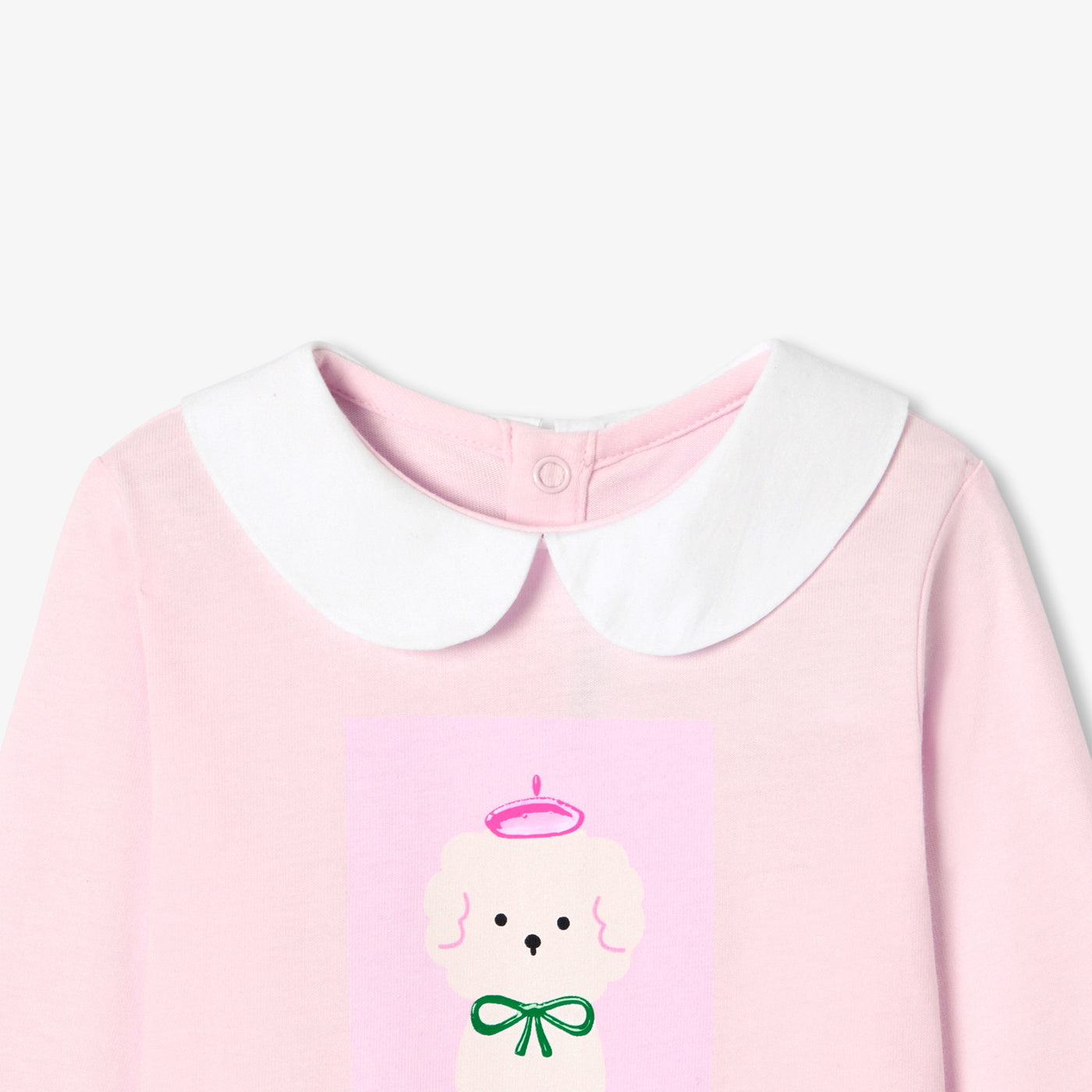 Baby girl long-sleeved tee