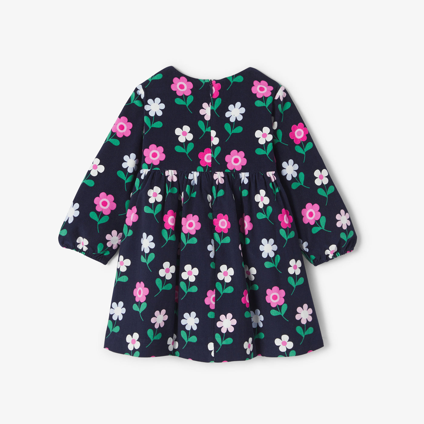 Baby girl long-sleeved velvet dress