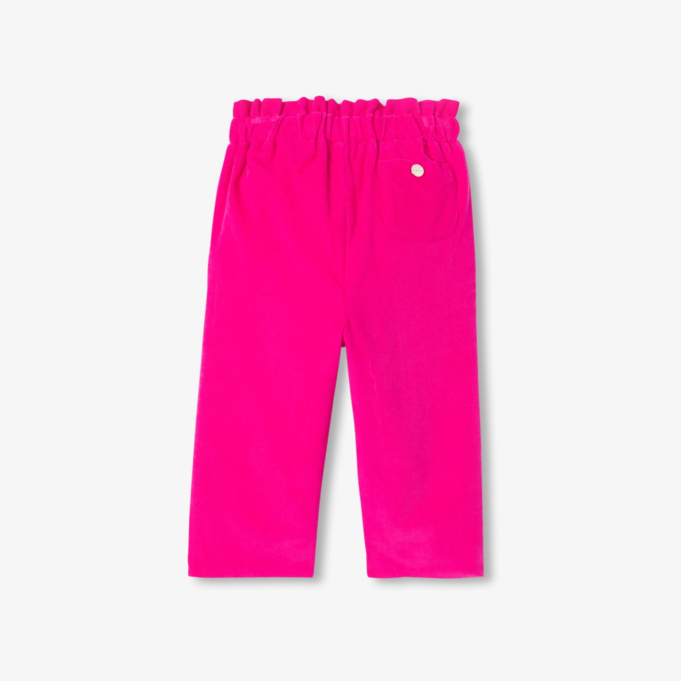 Baby girl fine-ribbed corduroy trousers