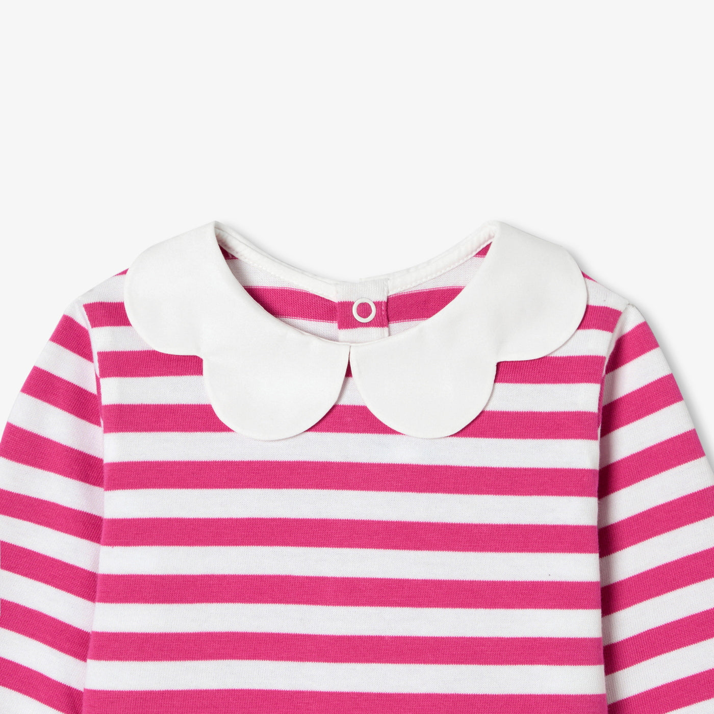 Baby girl striped cotton top