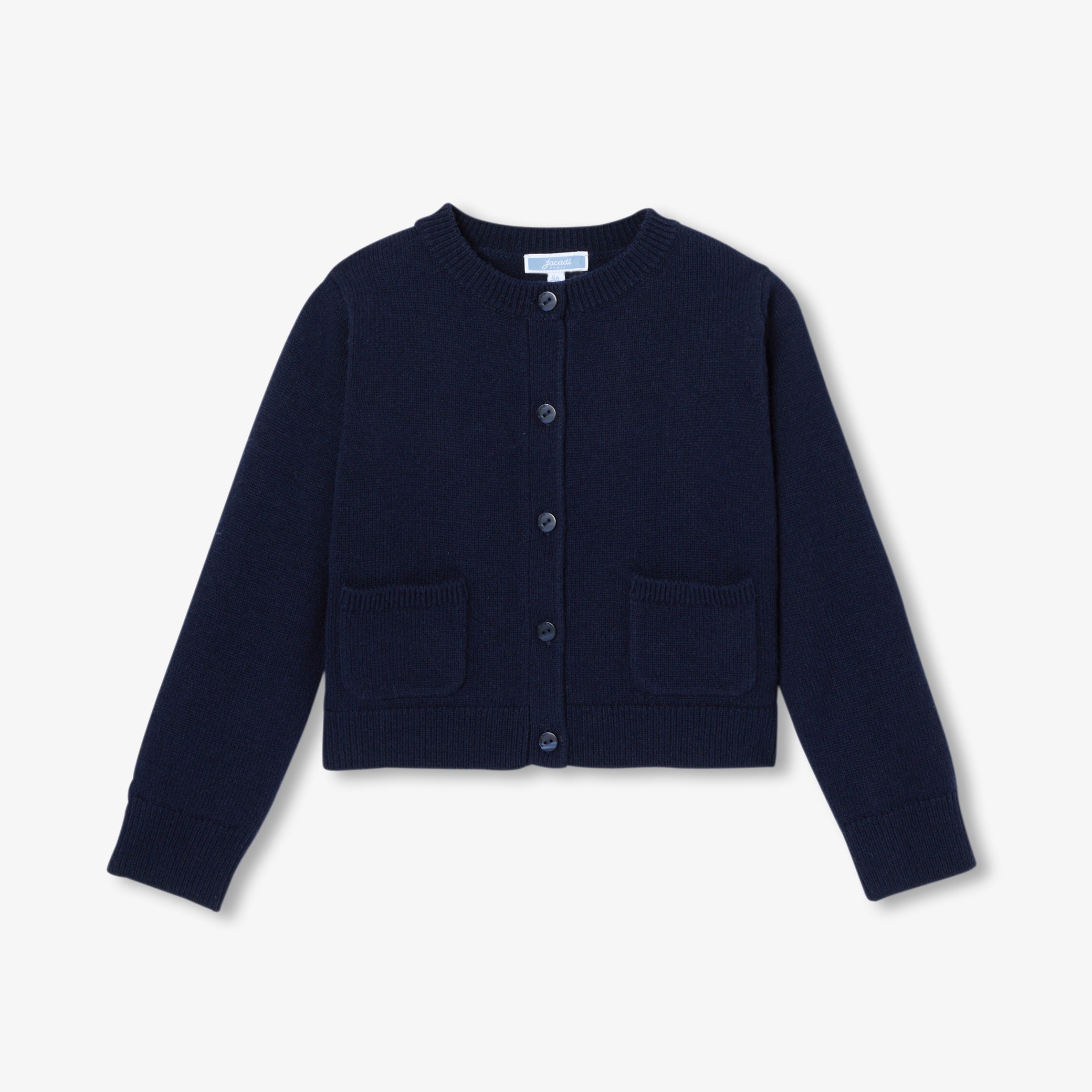 Girl wool blend cardigan