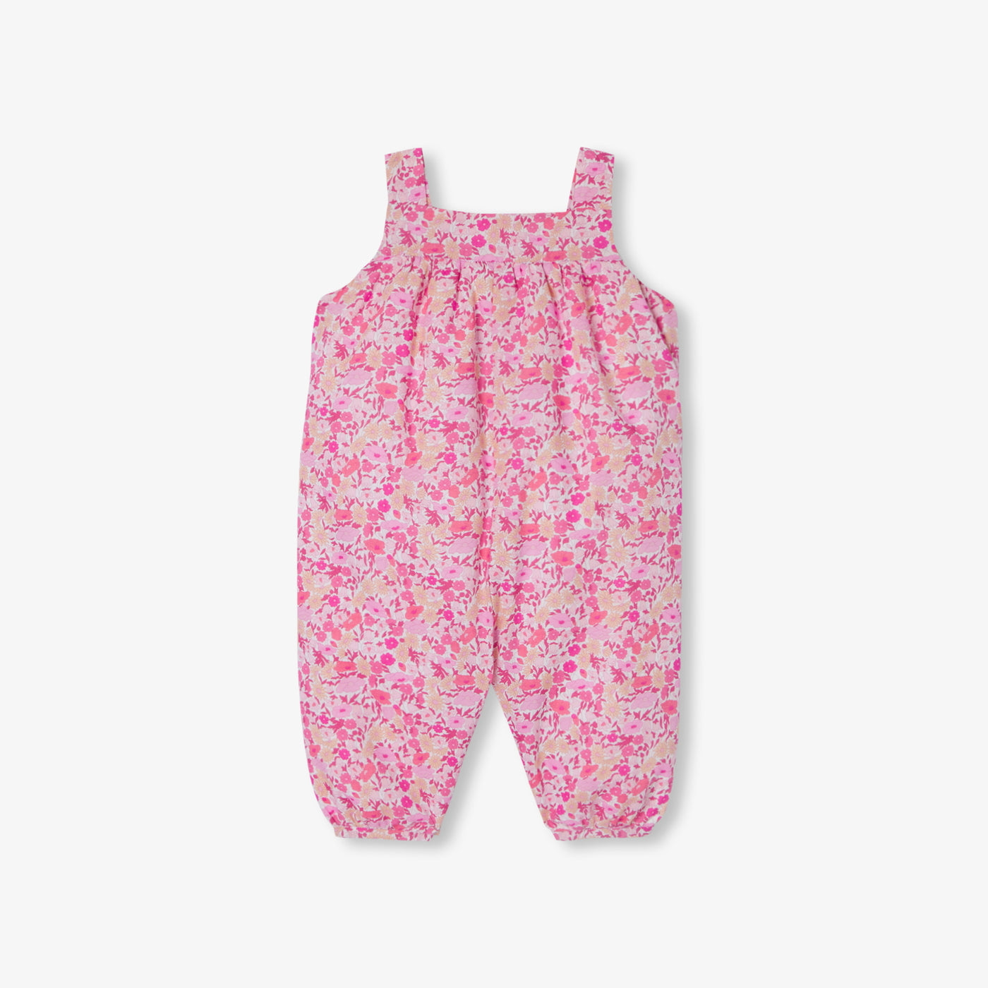 Baby girl Liberty fabric overalls