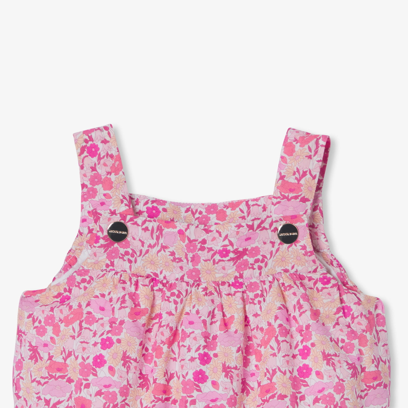 Baby girl Liberty fabric overalls