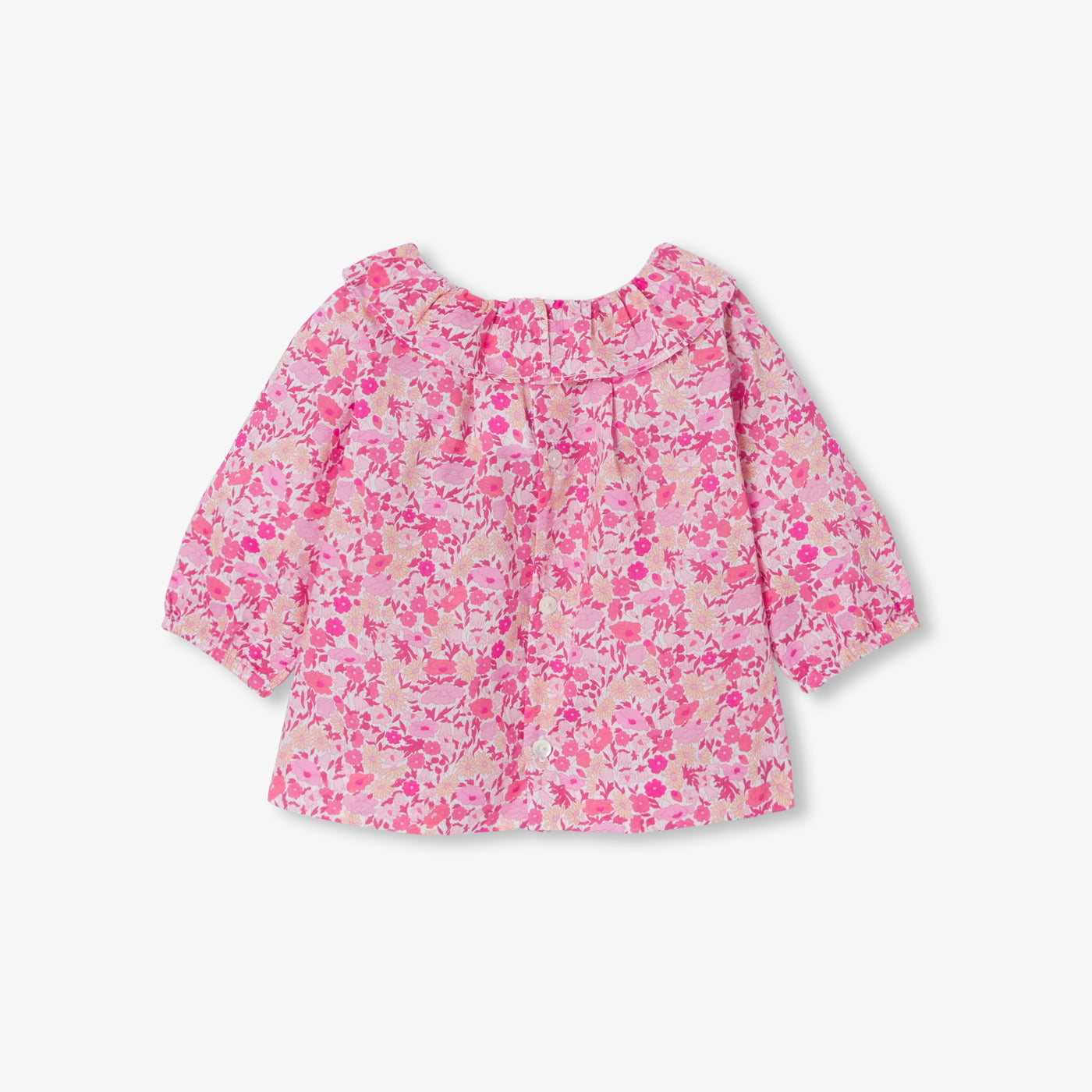 Baby girl blouse in Liberty fabric