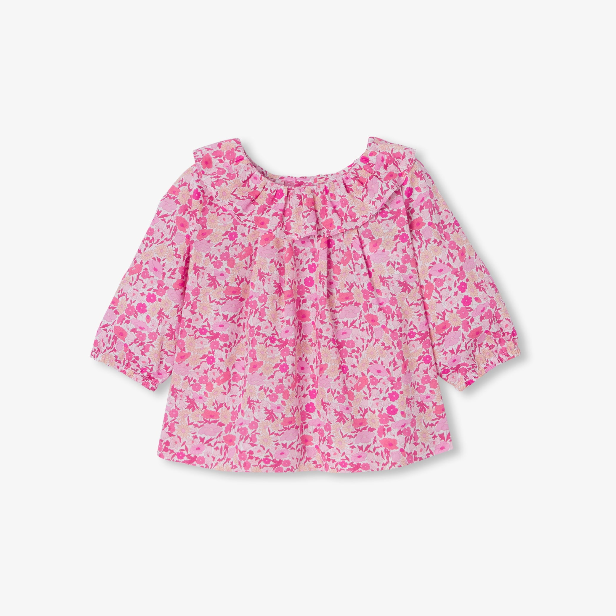 Baby girl blouse in Liberty fabric
