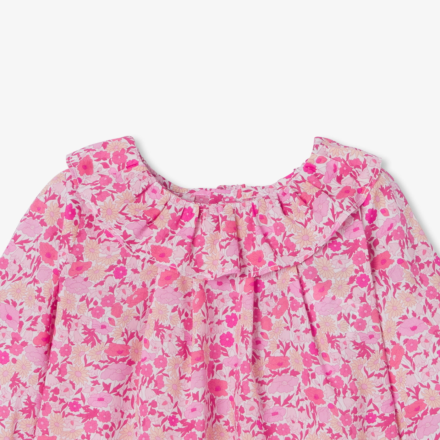 Baby girl blouse in Liberty fabric