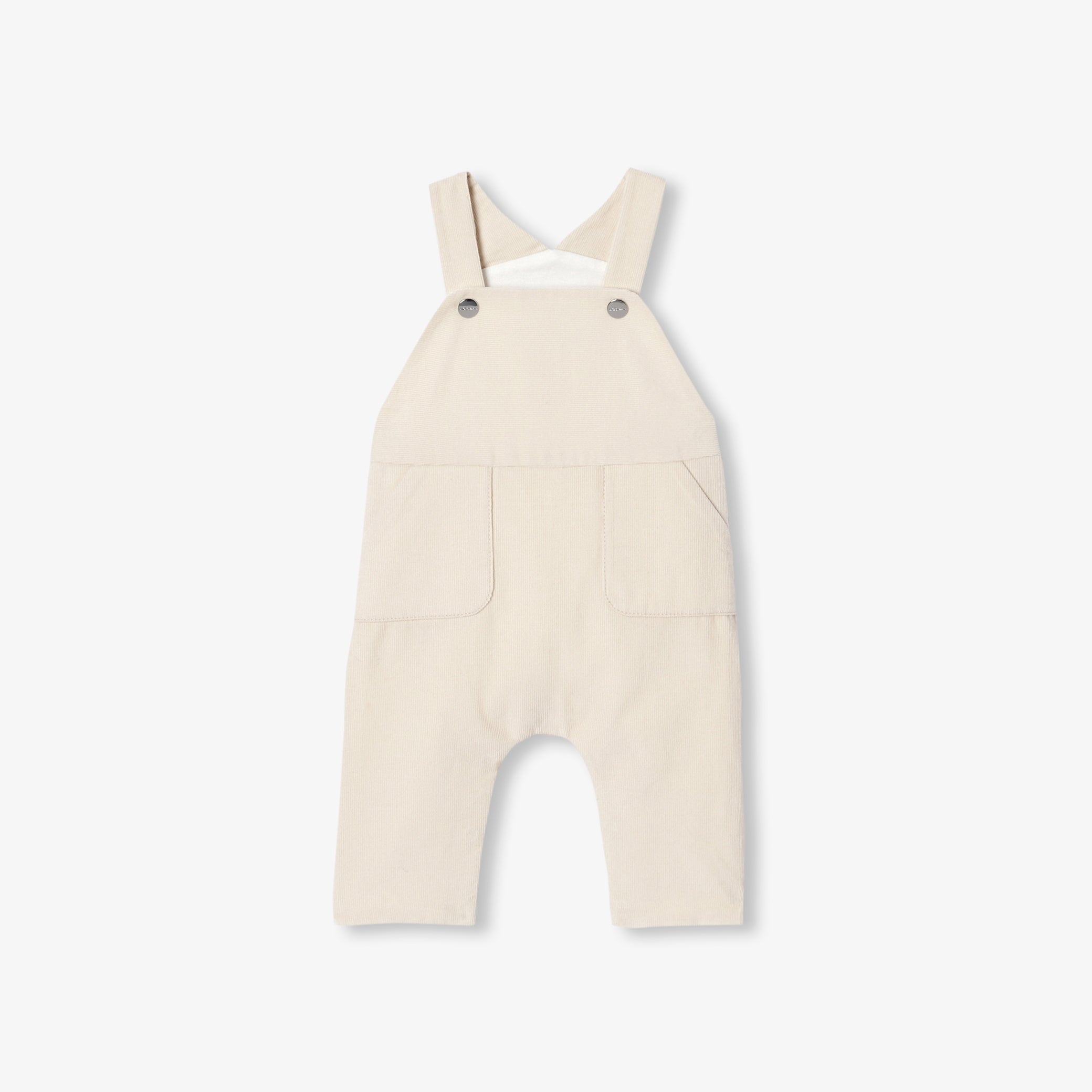 Baby boy corduroy short overalls