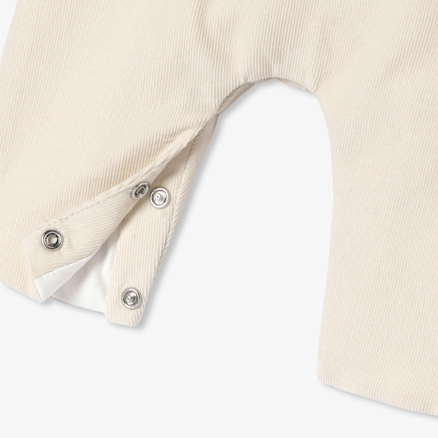 Baby boy corduroy short overalls